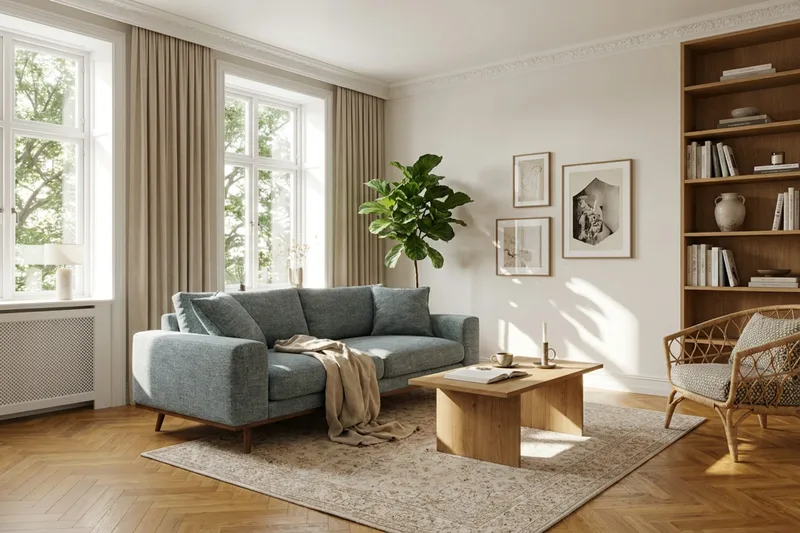 3-sits Soffa Scandinavian Choice Silencio 72 - Møbler - Sofaer - 3 personers sofa