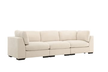 3-sits soffa Venture Home Beige - Møbler - Sofaer - 3 personers sofa