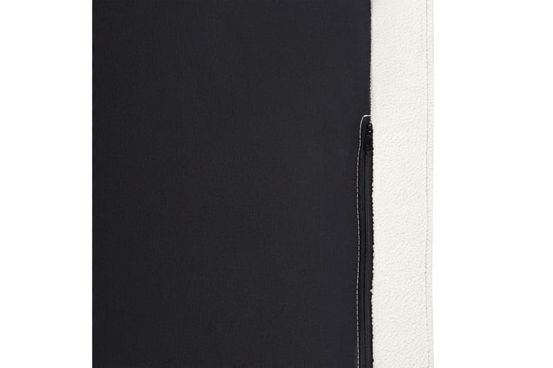 3-sitssoffa Beliani Altan Brun, Svart, Högervänd NO_BRAND White||Black Left-faced - Møbler - Sofaer - Sofa med chaiselong