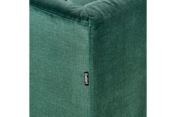 3-sitssoffa Beliani Byske Beige, mörkt trä Green||Dark colored wood - Møbler - Sofaer - 3 personers sofa