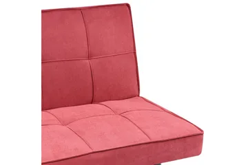 3-sitssoffa Beliani Hasle Beige, svart Pink - Lyserød - Møbler - Sofaer - Sovesofaer