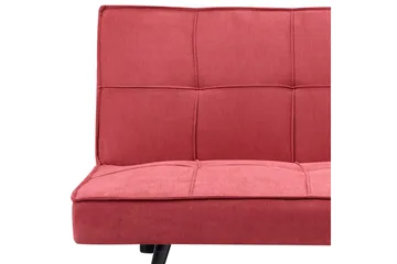 3-sitssoffa Beliani Hasle Beige, svart Pink - Lyserød - Møbler - Sofaer - Sovesofaer