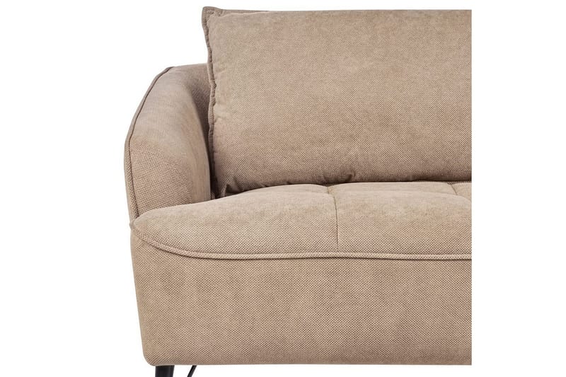 3-sitssoffa Beliani Hobro Brun, Svart Brown||Black - Møbler - Sofaer - 3 personers sofa