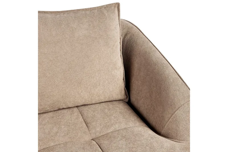 3-sitssoffa Beliani Hobro Brun, Svart Brown||Black - Møbler - Sofaer - 3 personers sofa