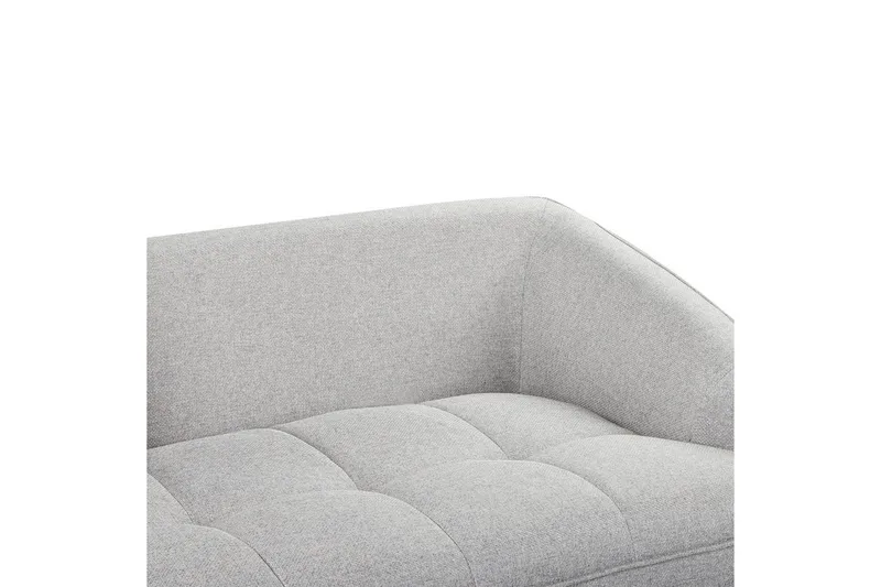 3-sitssoffa Beliani Hobro Brun, Svart Grey||Black - Møbler - Sofaer - 3 personers sofa