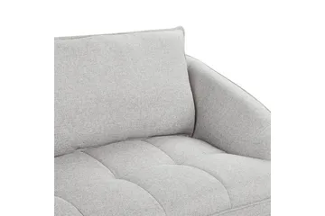 3-sitssoffa Beliani Hobro Brun, Svart Grey||Black - Møbler - Sofaer - 3 personers sofa