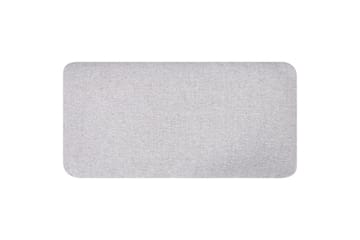 3-sitssoffa Beliani Kansseli Beige, svart Grey - Grå - Møbler - Sofaer - 3 personers sofa