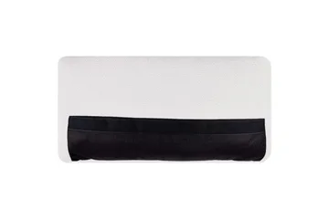 3-sitssoffa Beliani Kansseli Beige, svart White||Black - Møbler - Sofaer - 3 personers sofa