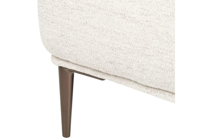3-sitssoffa Beliani Matila Beige, brun Beige||Brown - Møbler - Sofaer - 3 personers sofa