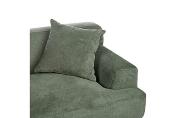 3-sitssoffa Beliani Matila Beige, brun Green||Brown - Møbler - Sofaer - 3 personers sofa