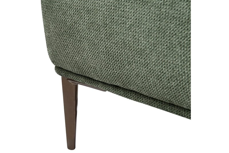 3-sitssoffa Beliani Matila Beige, brun Green||Brown - Møbler - Sofaer - 3 personers sofa