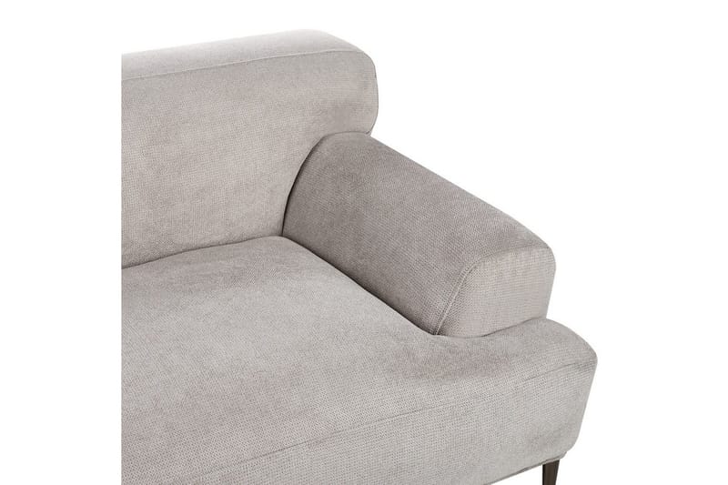 3-sitssoffa Beliani Matila Beige, brun Grey||Brown - Møbler - Sofaer - 3 personers sofa