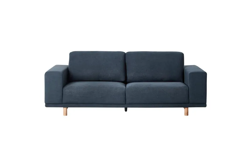 3-sitssoffa Beliani Nivala Blå blue - Møbler - Sofaer - 3 personers sofa