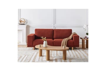 3-sitssoffa Beliani Nivala Blå Red - Møbler - Sofaer - 3 personers sofa