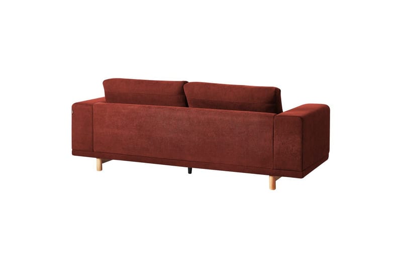 3-sitssoffa Beliani Nivala Blå Red - Møbler - Sofaer - 3 personers sofa