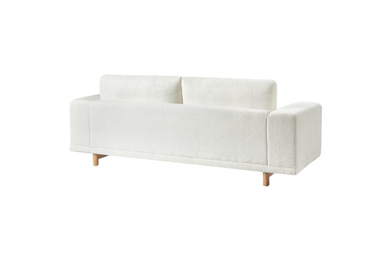 3-sitssoffa Beliani Nivala Blå White - Møbler - Sofaer - 3 personers sofa