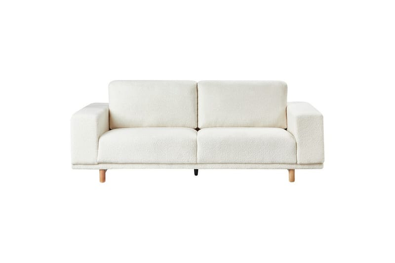 3-sitssoffa Beliani Nivala Blå White - Møbler - Sofaer - 3 personers sofa