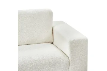 3-sitssoffa Beliani Nivala Blå White - Møbler - Sofaer - 3 personers sofa