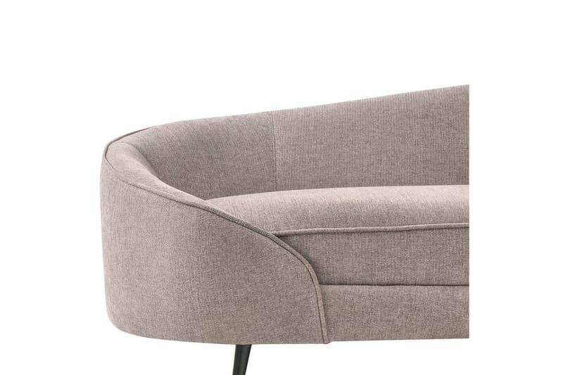 3-sitssoffa Beliani Savar Blå, Svart Brown - Brun - Møbler - Sofaer - 3 personers sofa