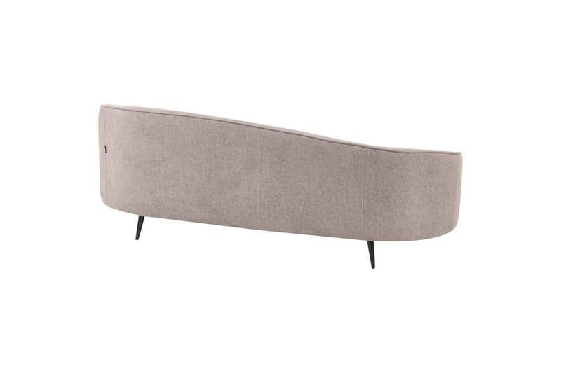 3-sitssoffa Beliani Savar Blå, Svart Brown - Brun - Møbler - Sofaer - 3 personers sofa