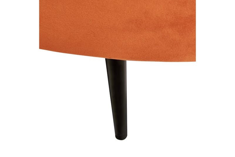 3-sitssoffa Beliani Savar Blå, Svart Orange||Black - Møbler - Sofaer - 3 personers sofa