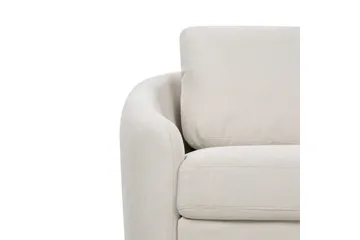 3-sitssoffa Beliani Trosa Beige, guld Beige||GOLD - Møbler - Sofaer - 3 personers sofa