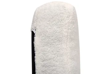 3-sitssoffa Beliani Tuve Beige, ljust trä, Bouclé White||Light colored wood - Møbler - Sofaer - 3 personers sofa