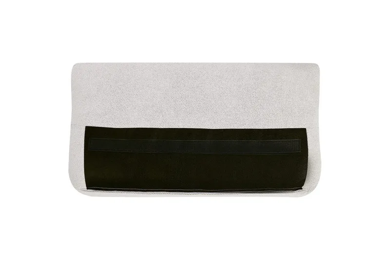 3-sitssoffa Beliani Vesala Brun, Svart White - Hvid - Møbler - Sofaer - 3 personers sofa