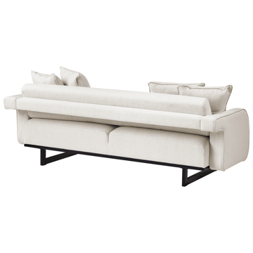 3-personers sofa Svanek - Off-White - Møbler - Sofaer - 3 personers sofa