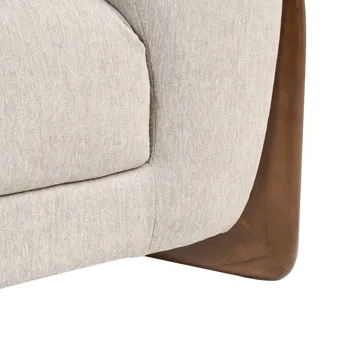 3-personers sofa Vinliden - Mørkebrun, Taupe - Møbler - Sofaer - 3 personers sofa