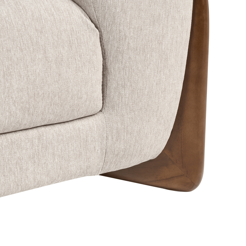 3-personers sofa Vinliden - Mørkebrun, Taupe - Møbler - Sofaer - 3 personers sofa