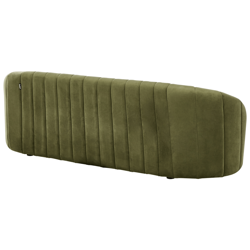 3-personers sofa Malung - Mørkegrøn - Møbler - Sofaer - Velour sofaer