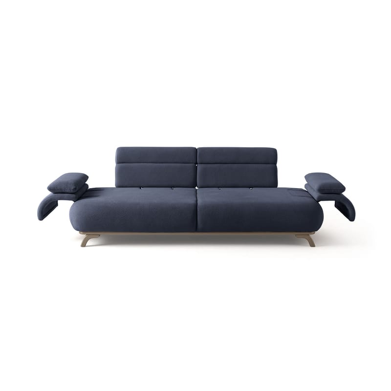 3-personers sofa Atelier Del Sofa Bonjo Silver (246 x 81 x 97 cm) Marineblå - Marineblå - Møbler - Sofaer - 3 personers sofa