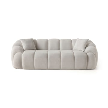 3-personers sofa Atelier Del Sofa Octavio (233 x 70 x 80 cm) Hvid - Møbler - Sofaer - 3 personers sofa