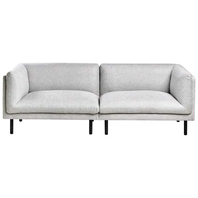 3-personers sofa Vorgod Stof, Lysegrå