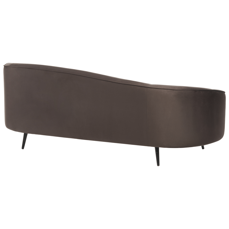 3-personers sofa Savar - Mørkebrun - Møbler - Sofaer - Velour sofaer