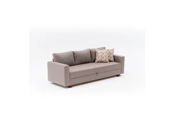 3-personers sovesofa Iroulport Arzilla Brun