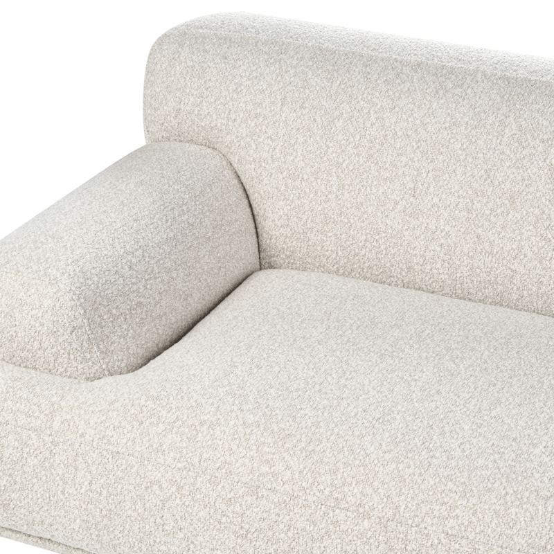 3-personers sofa Matila i bouclé - Hvid - Møbler - Sofaer - 3 personers sofa
