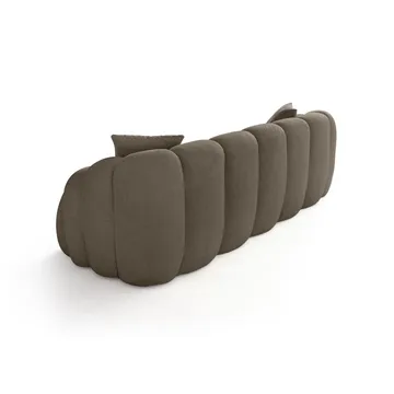 3-personers sofa Atelier Del Sofa Octavio (233 x 70 x 80 cm) Brun - Møbler - Sofaer - 3 personers sofa