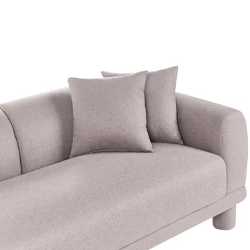 3-personers sofa Pori - Taupe - Møbler - Sofaer - 3 personers sofa