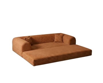 3-personers sovesofa Atelier Del Sofa Legom Eco (190 x 90 x 25 cm) Orange - Møbler - Sofaer - Sovesofaer