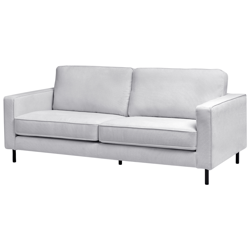 3-personers sofa Savalen - Lysegrå - Møbler - Sofaer - Lædersofaer