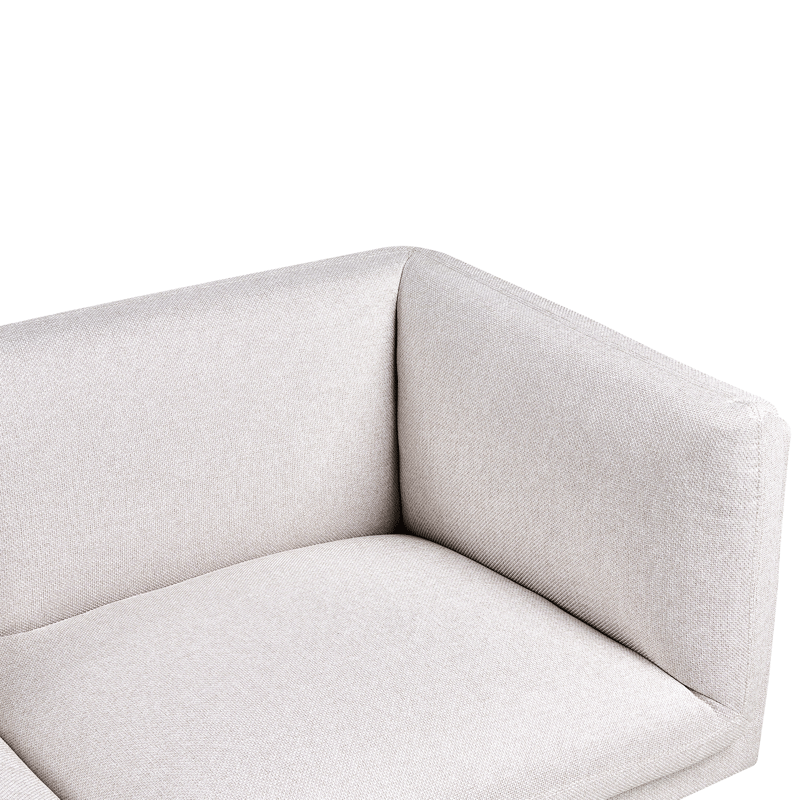 3-personers sofa Vorgod Stof - Lys beige - Møbler - Sofaer - 3 personers sofa