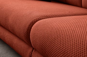 3-personers sofa Atelier Del Sofa Gloria (240 x 80 x 95 cm) Tile Red - Tile Red - Møbler - Sofaer - 3 personers sofa