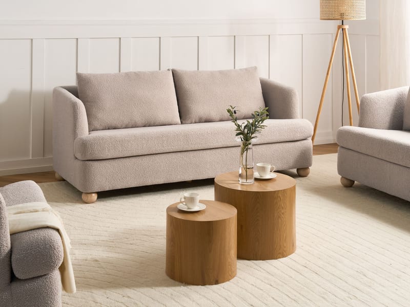 3-personers sofa Rattvik - Beige - Møbler - Sofaer - 3 personers sofa