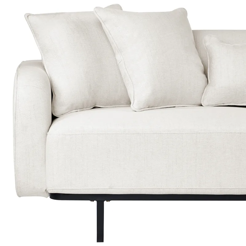 3-personers sofa Svanek - Off-White - Møbler - Sofaer - 3 personers sofa