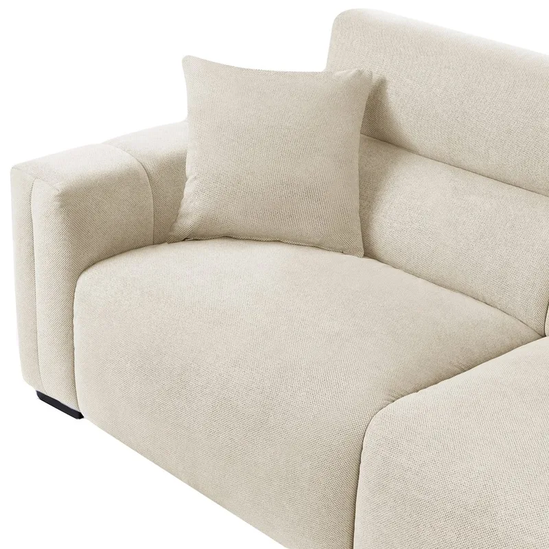 3-personers sofa Fauskan - Beige - Møbler - Sofaer - 3 personers sofa