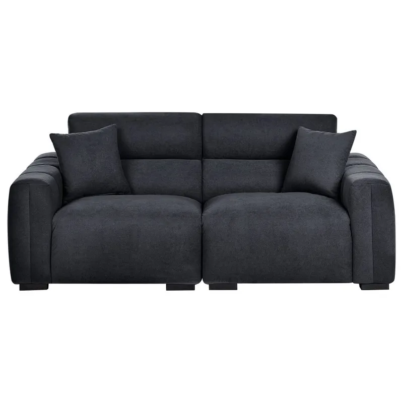 3-personers sofa Fauskan - Sort - Møbler - Sofaer - 3 personers sofa