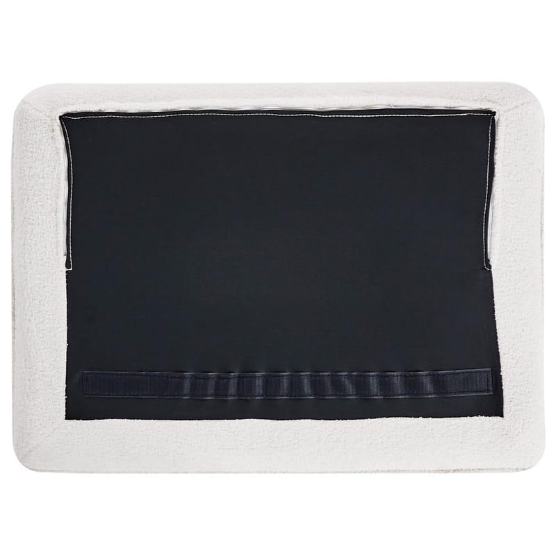 3-personers sofa Frederica - Hvid, guld/Bouclé - Møbler - Sofaer - Chesterfield sofaer