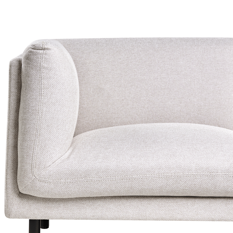 3-personers sofa Vorgod Stof - Lys beige - Møbler - Sofaer - 3 personers sofa